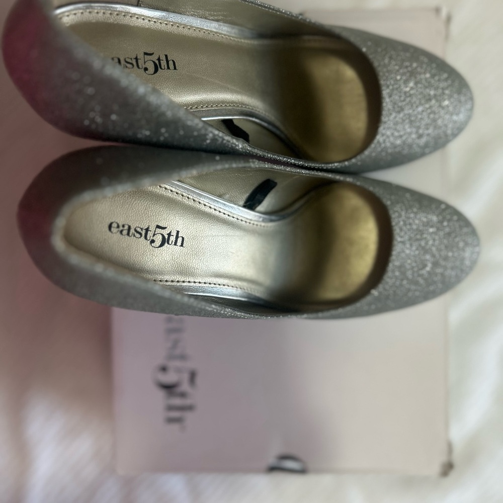Glitter Heels - Silver - image 5